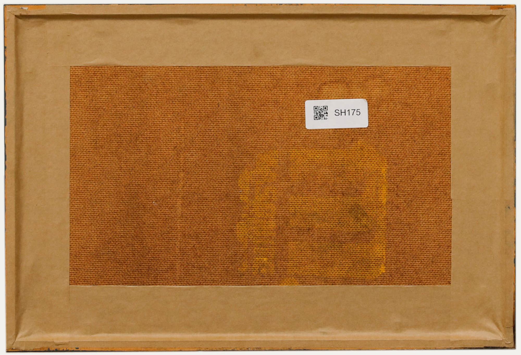 Marge Maggs - Olio del 20° secolo incorniciato, Prato d'oro - Landscape Painting Marrone di Unknown