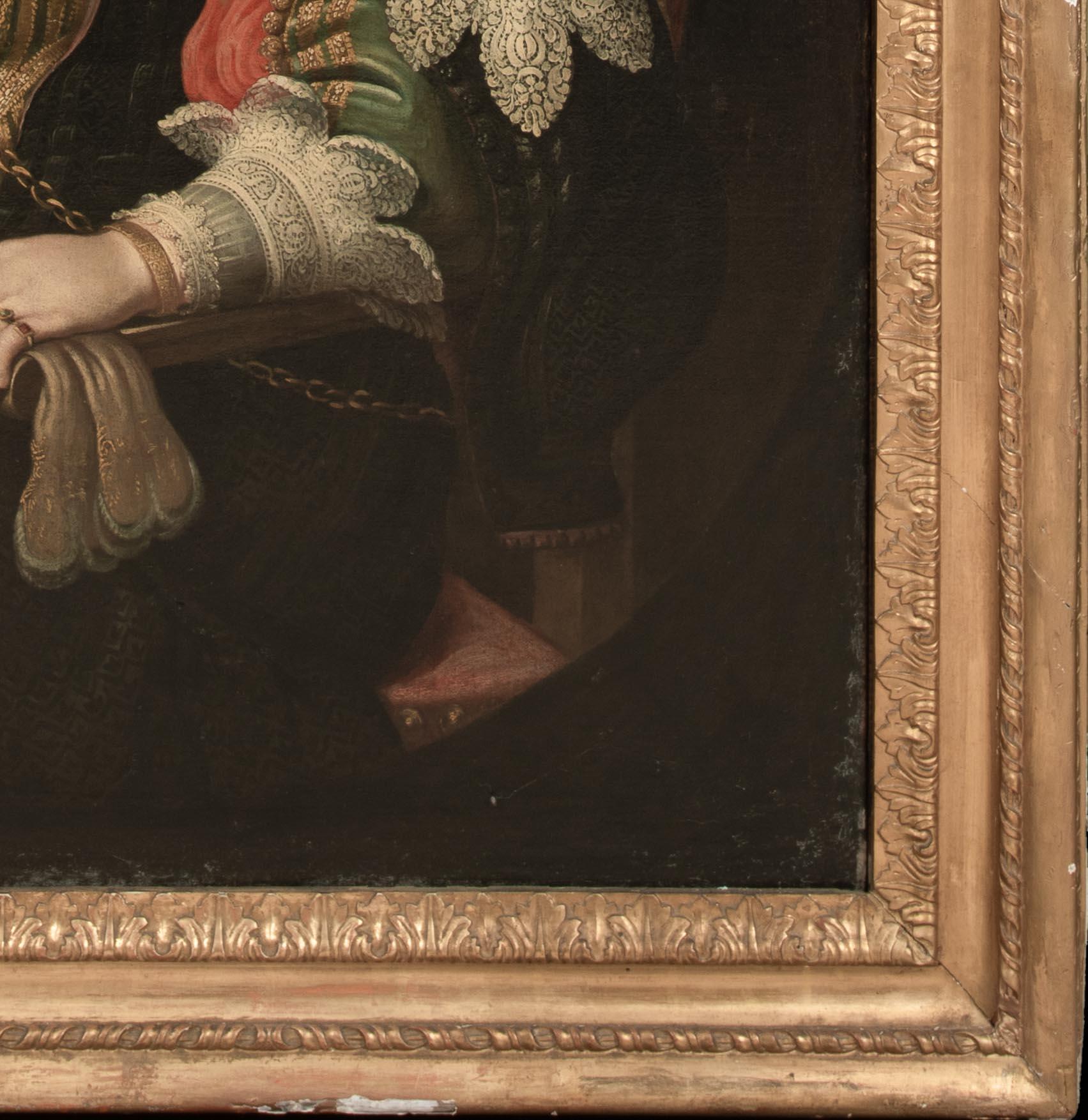 Margherita de' Medici (1612-1679)  Duchessa di Parma e Piacenza SCUOLA MILANESE 1
