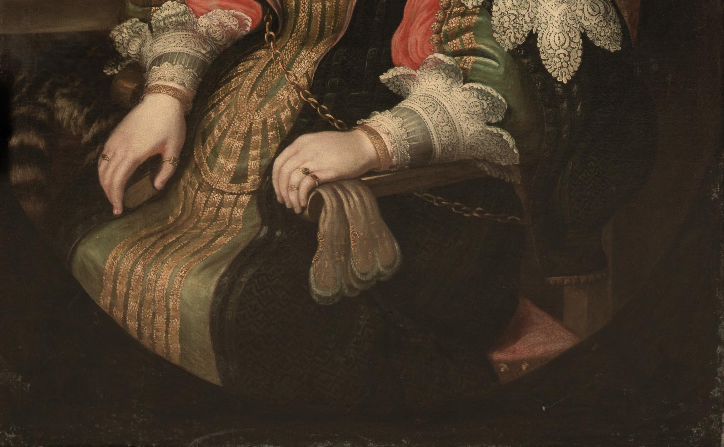 Margherita de' Medici (1612-1679)  Duchessa di Parma e Piacenza SCUOLA MILANESE 2