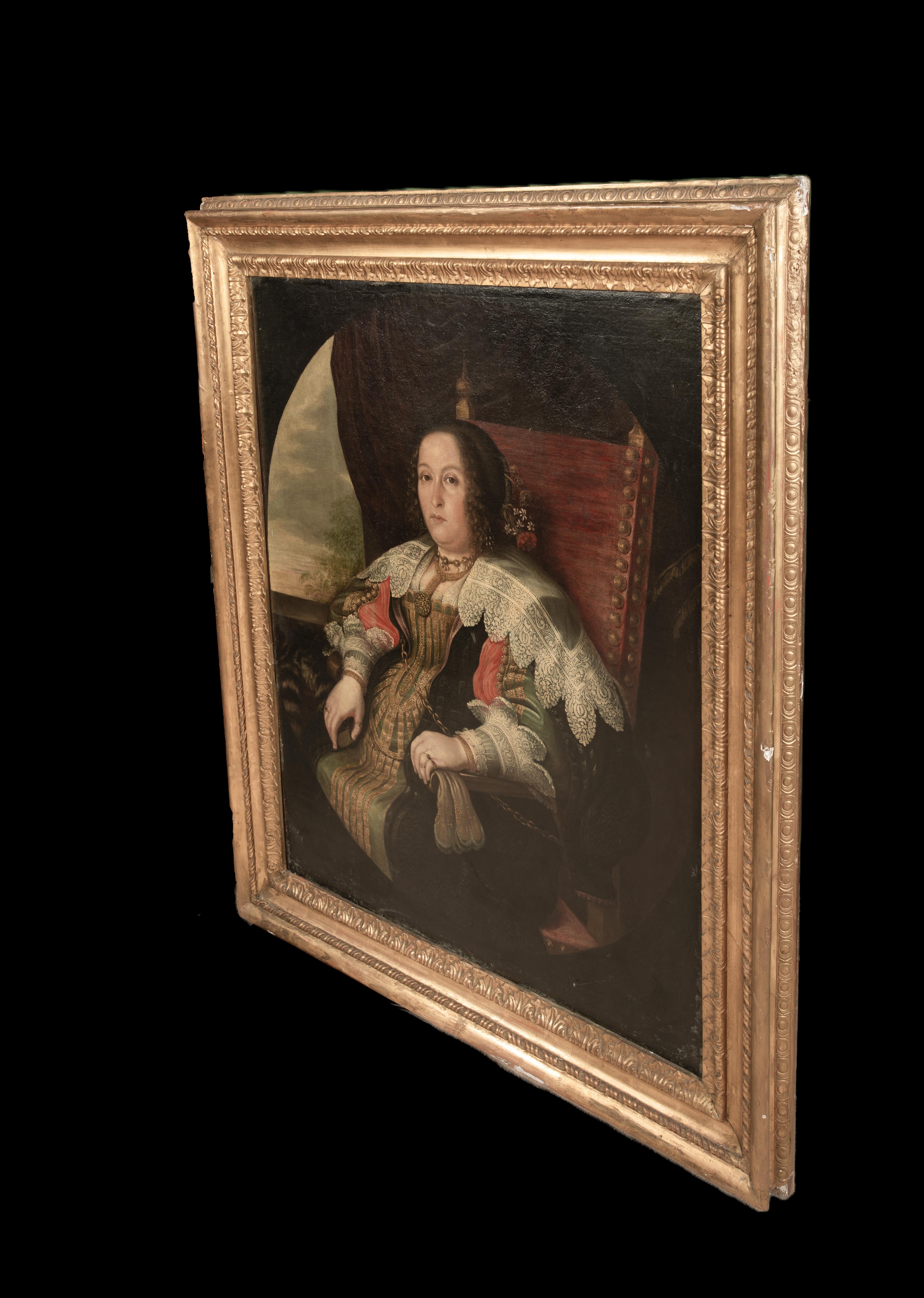 Margherita de' Medici (1612-1679)  Duchessa di Parma e Piacenza SCUOLA MILANESE 6