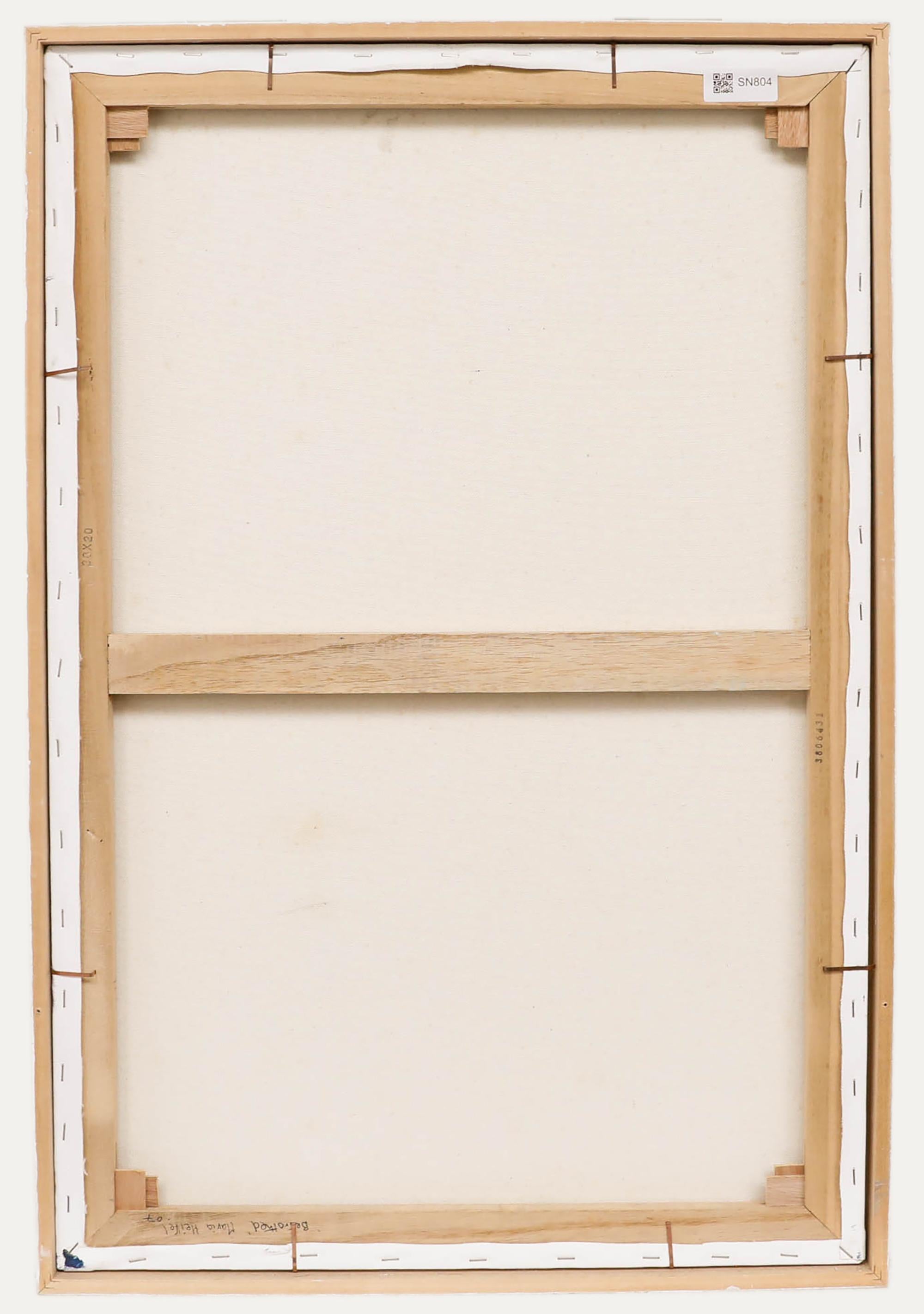 Maria Heitel (1937-2023) - 2007 Öl, Geliebtes Paar – Painting von Unknown