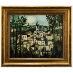 Marie-Kate Dahl - Óleo Contemporáneo, La Aldea
