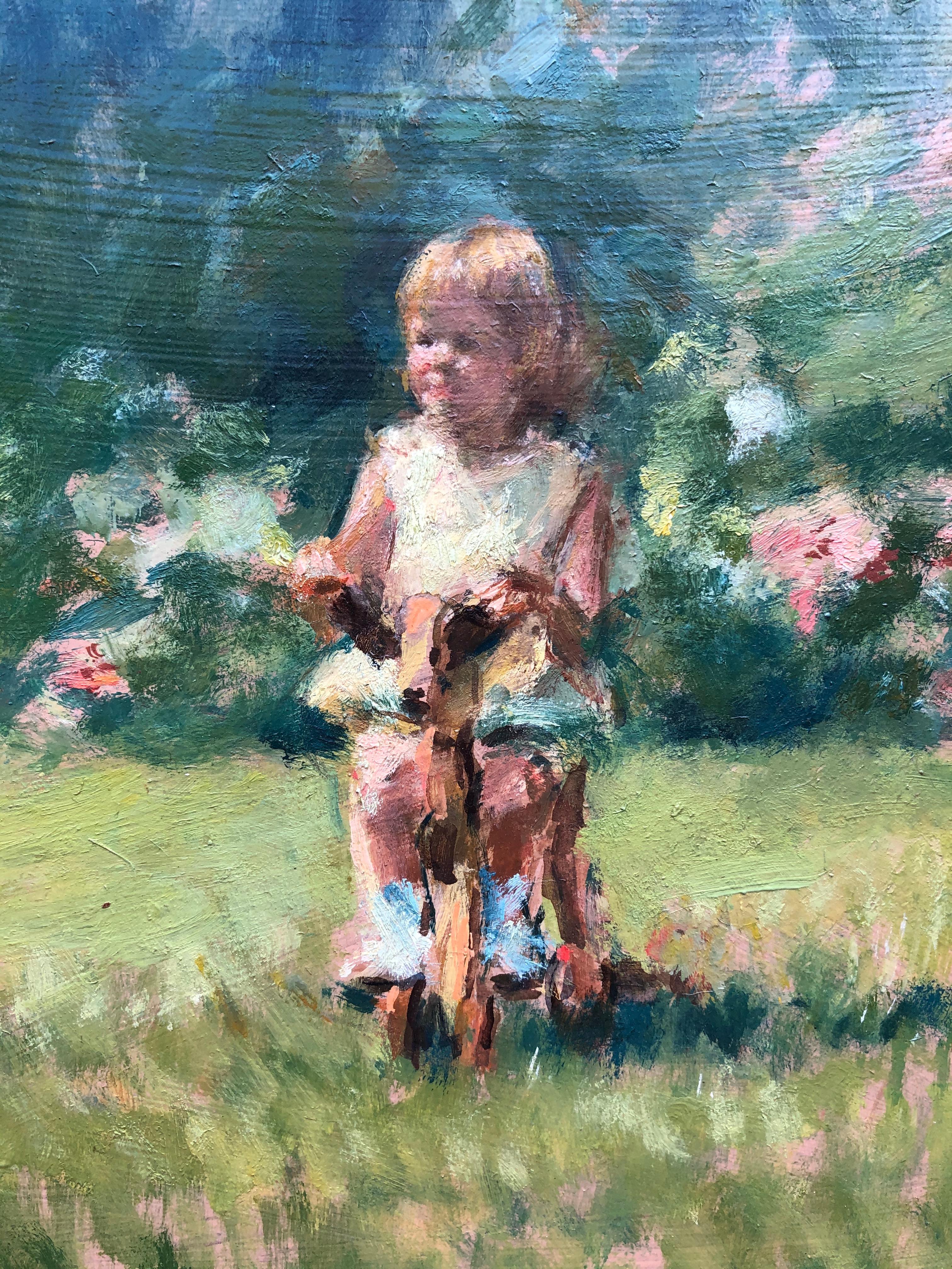 Marie Stobbe: 1909-2003. Gut gelisteter amerikanischer Künstler mit Auktionsrekorden über $7200. Sie studierte in Pratt und an der Grand Central School of Art bei Ogden Pleissner. Sie lebte ihr Leben lang in einer  in Glen Cove Long Island, wo sie