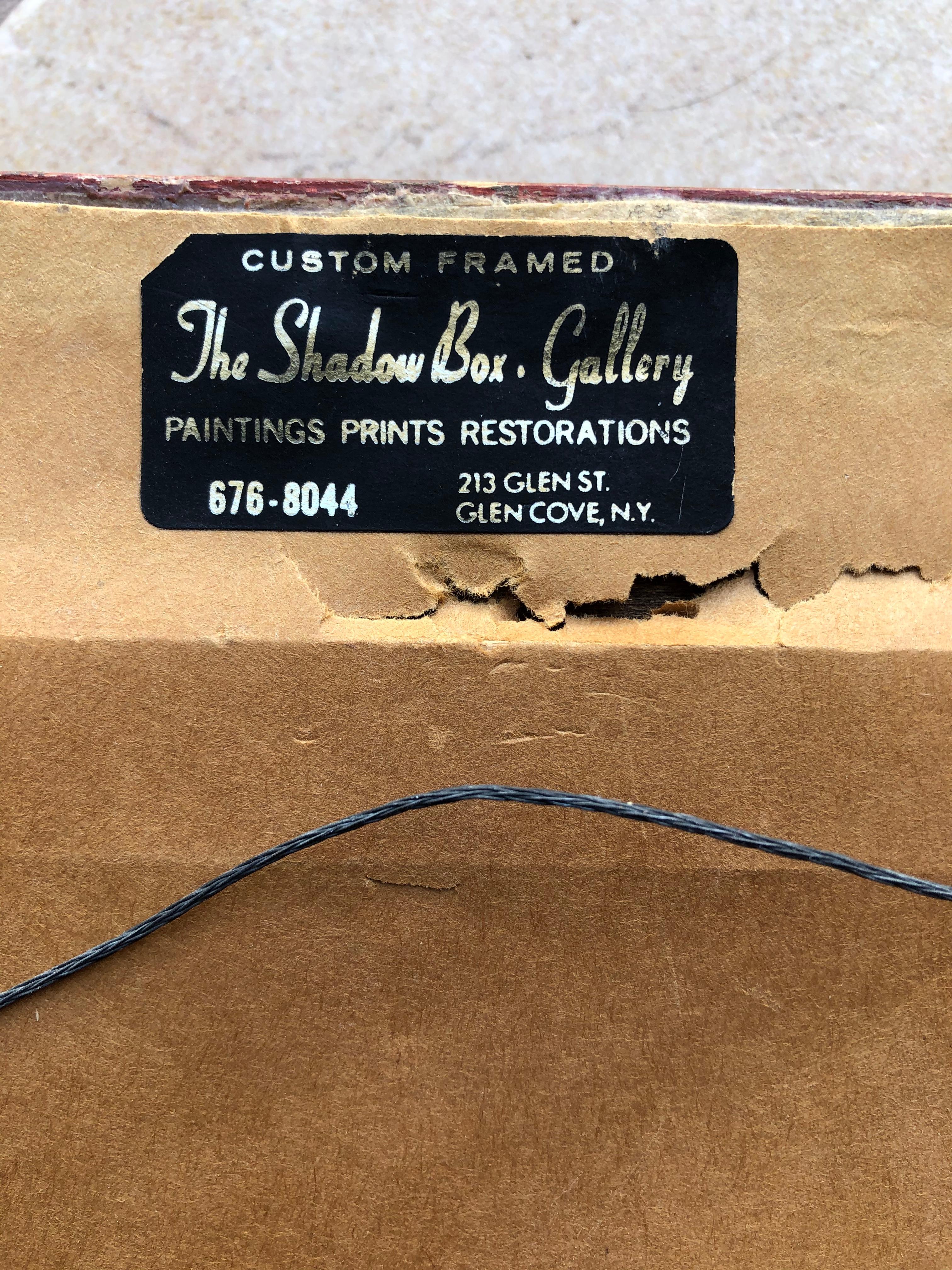 Marie Stobbe Öl auf Karton im Angebot 3