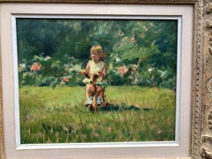 Marie Stobbe Öl auf Karton