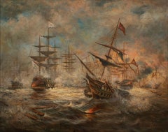 Maritime Battle Scene