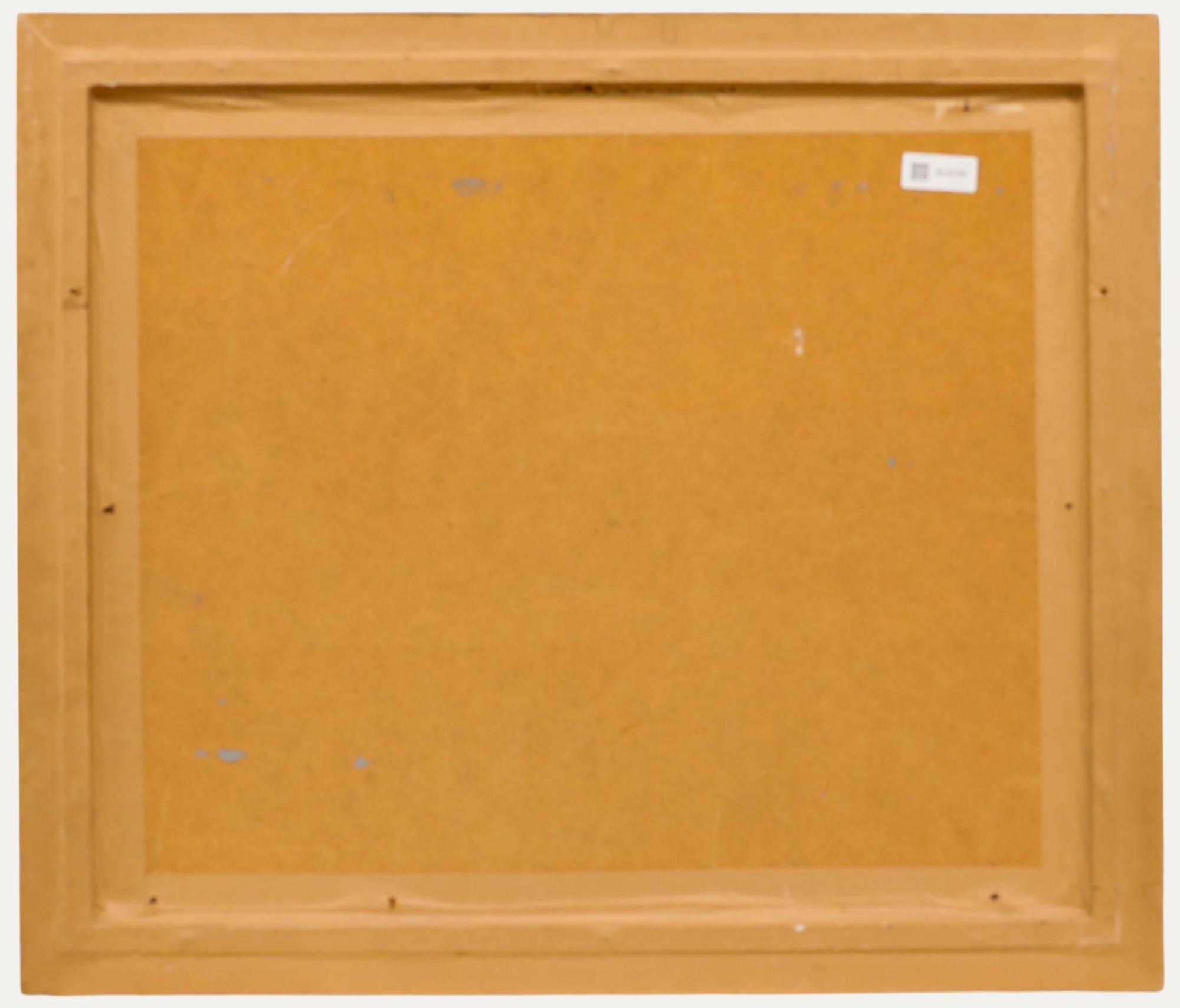 Marjorie White - Gerahmtes Öl des 20. Jahrhunderts, Herbstlandschaft (Braun), Landscape Painting, von Unknown