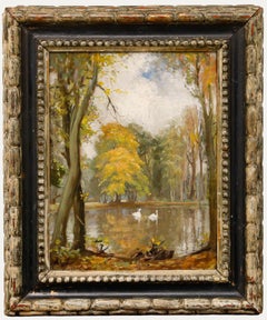 Marjory Violet Watherston (1881-1969) - Framed Oil, Canons Park, Early Autumn