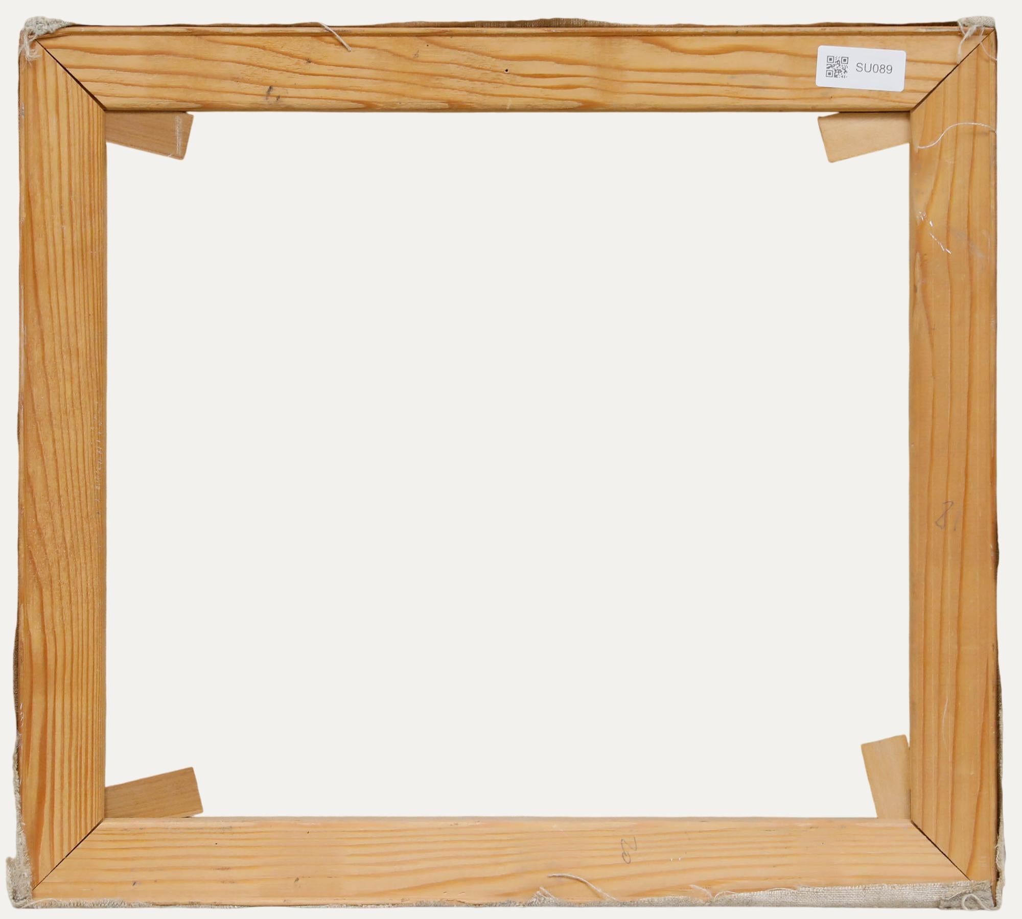 Mark Ford - 20. Jahrhundert Öl, Keramik und Granatapfel (Grau), Still-Life Painting, von Unknown