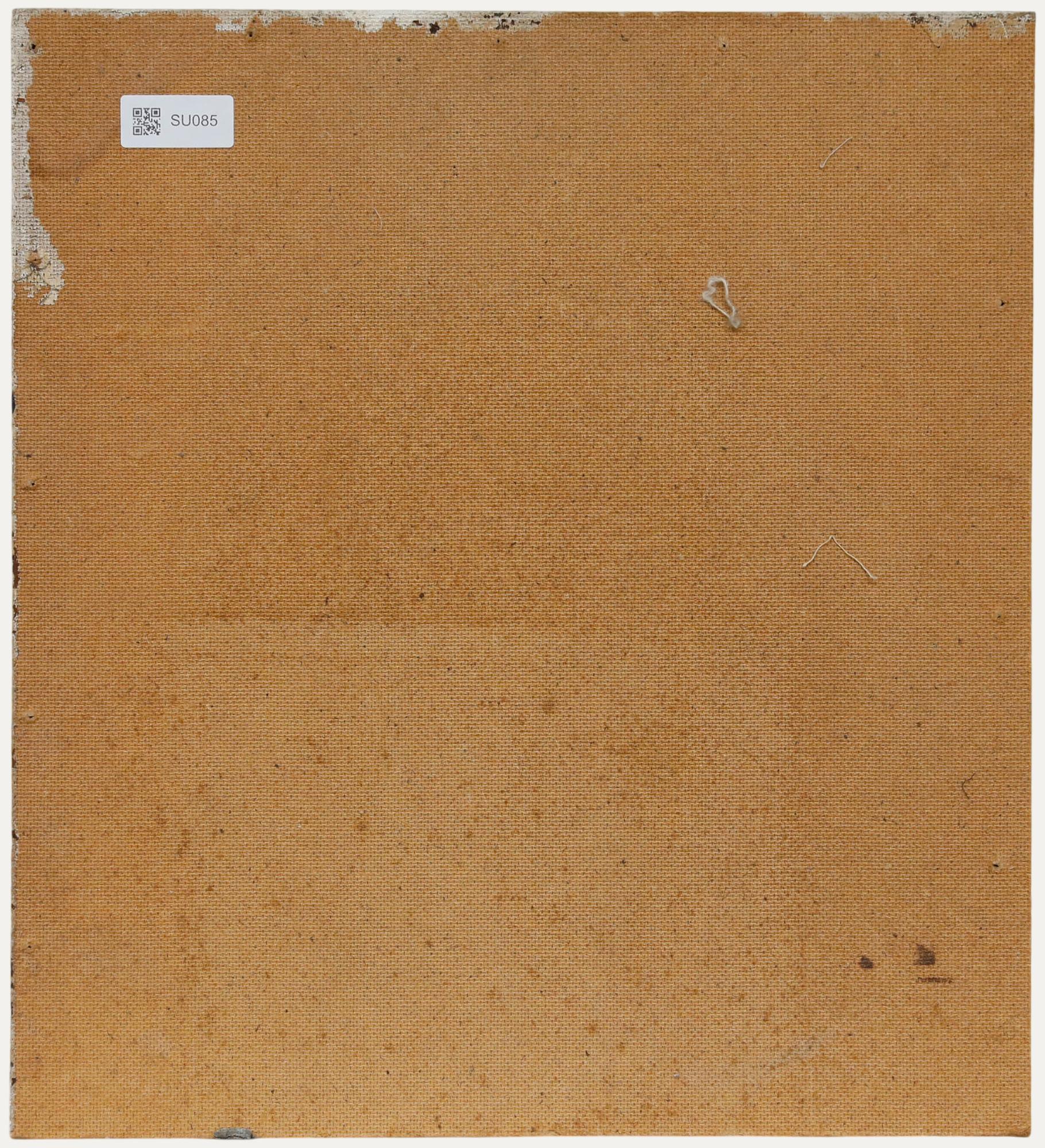 Mark Ford - Öl des 20. Jahrhunderts, Gentleman im blauen Hemd (Grau), Portrait Painting, von Unknown