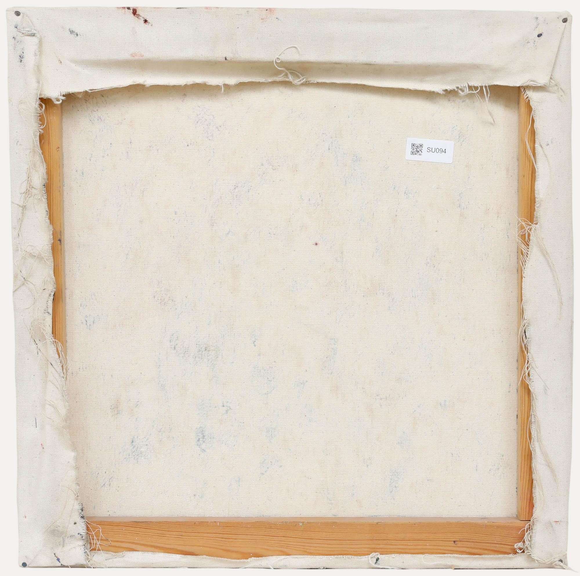 Mark Ford - Öl des 20. Jahrhunderts, Der gemusterte Raum (Schwarz), Still-Life Painting, von Unknown