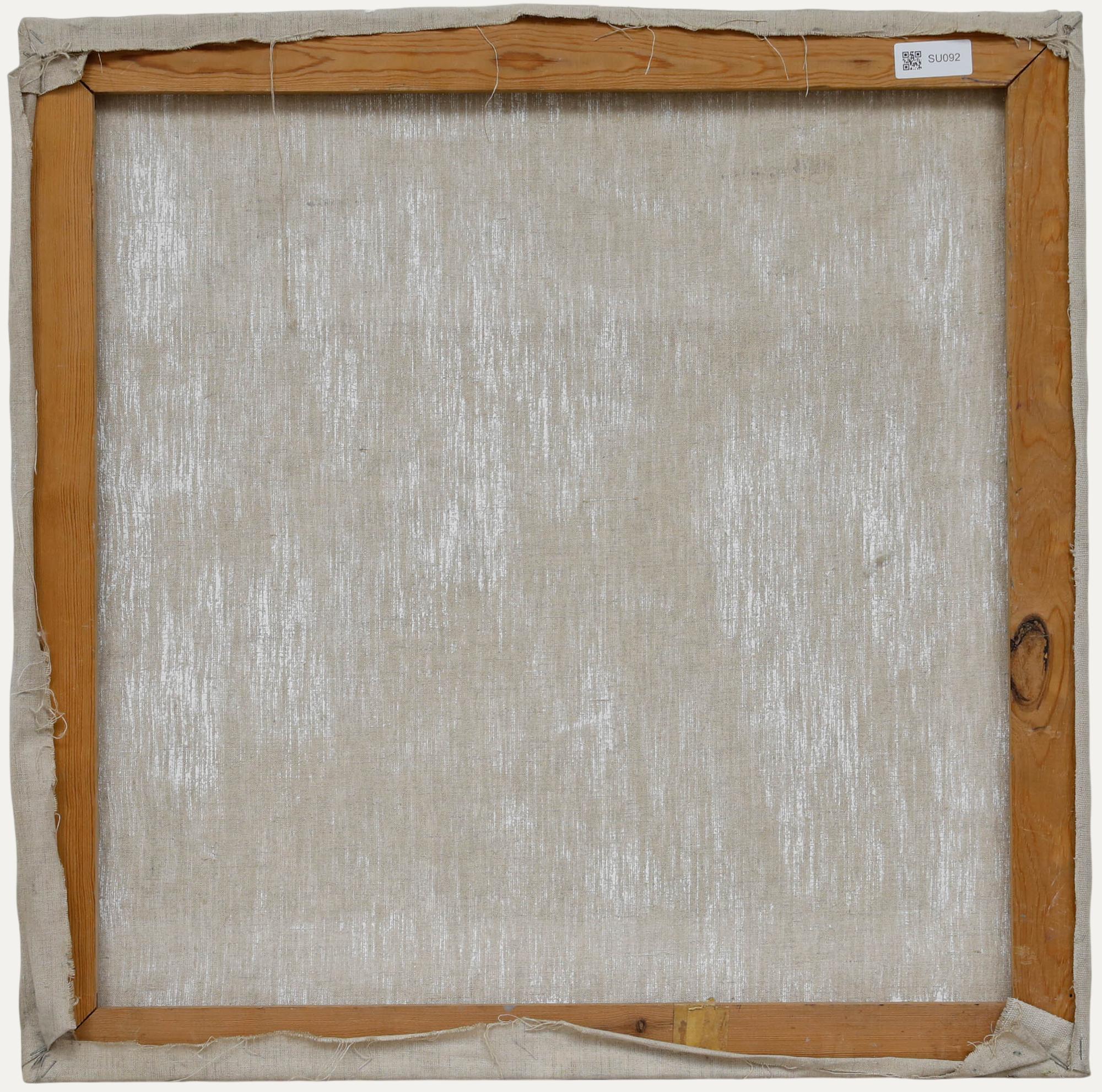 Mark Ford - Zeitgenössisches Öl, Bäume entlang eines Weges (Schwarz), Landscape Painting, von Unknown