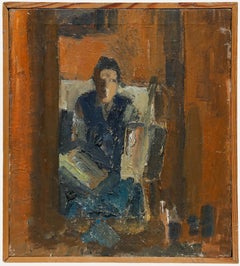 Mark Ford - Framed 20th Century Oil, The Artist in his Studio