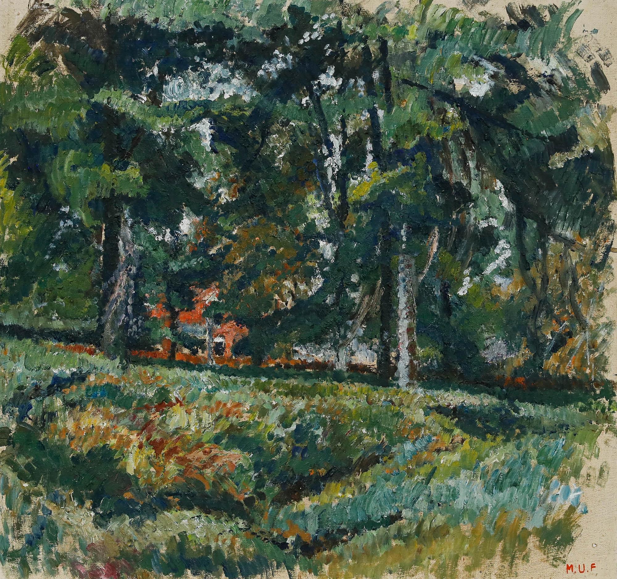 Mark Ford - Impressionist 20. Jahrhundert Öl, En Plein Air – Painting von Unknown