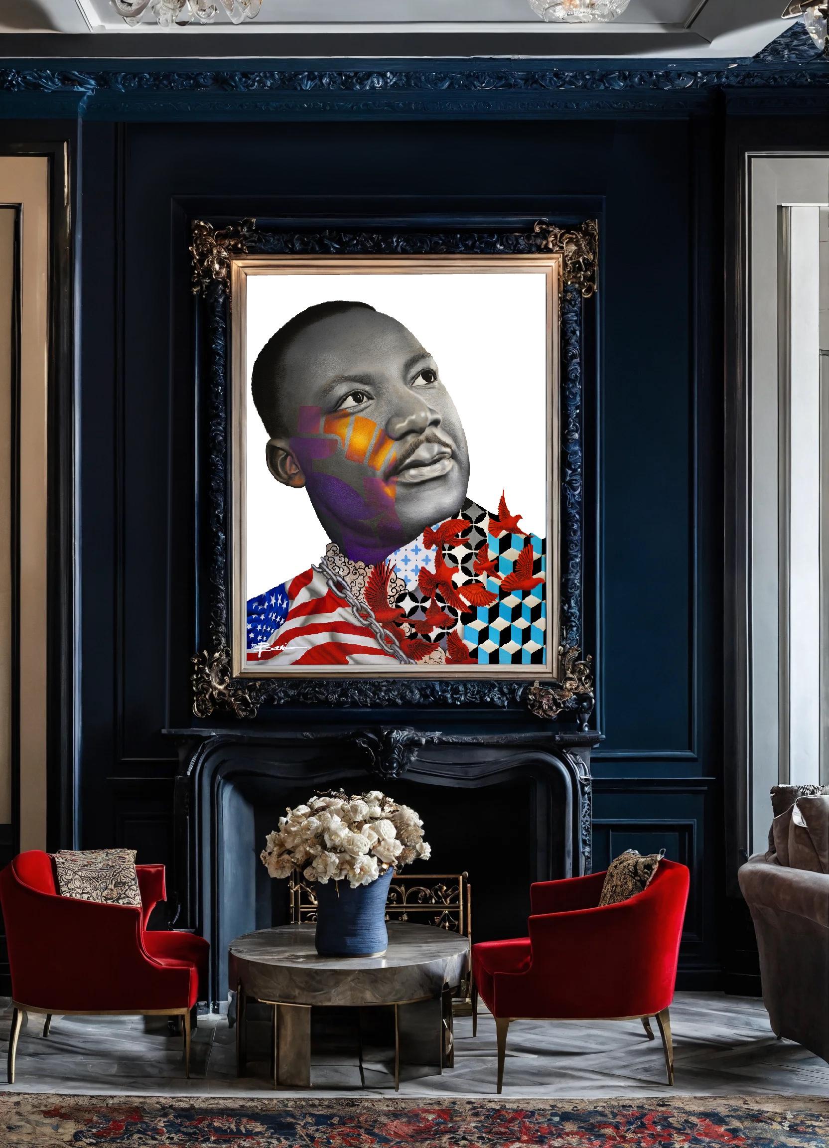 Martin Luther King par Béni en vente 3
