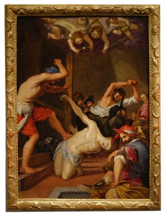 Martyr of a Saint, Italian Renaissance painting, 16th century, oil on copper