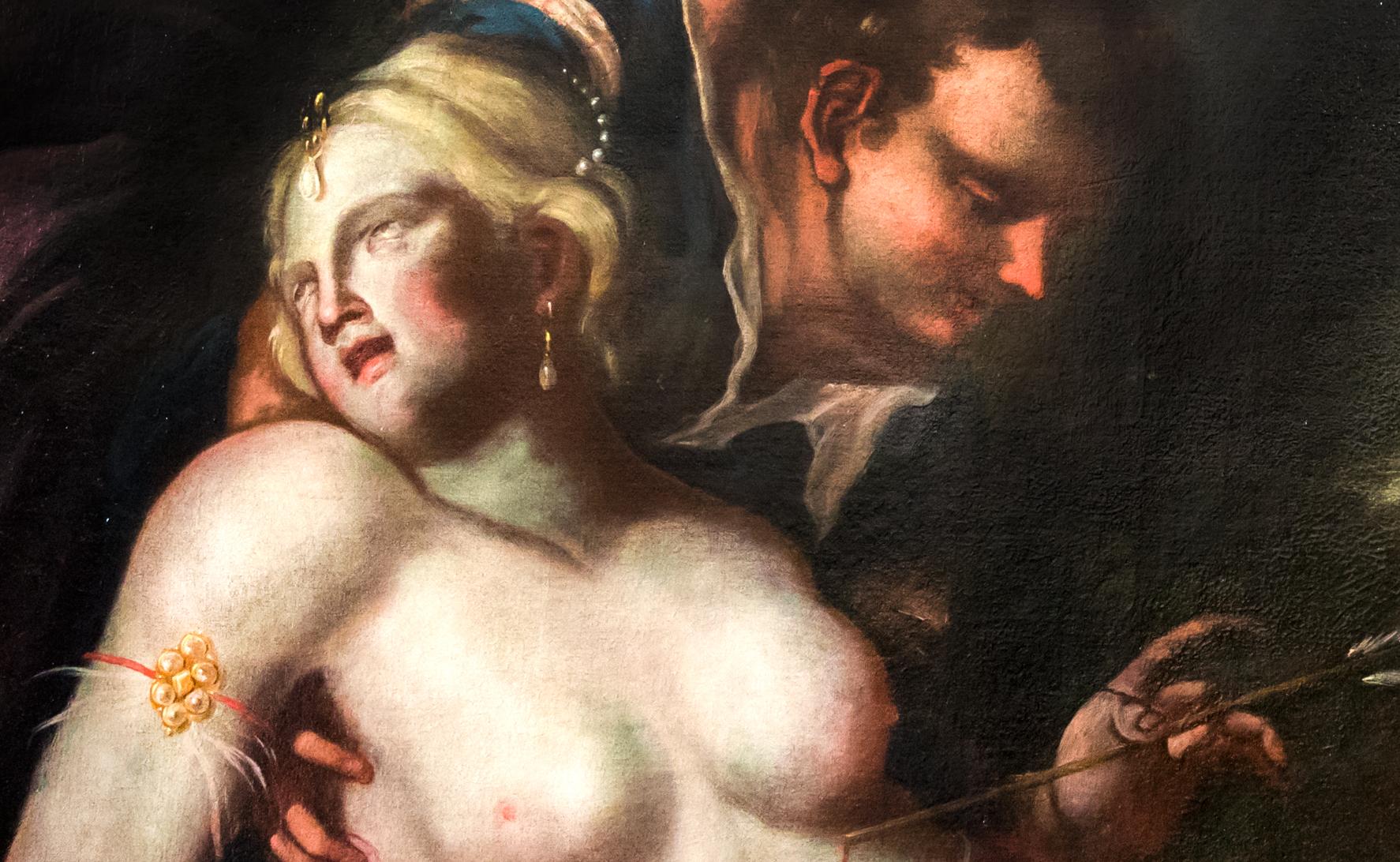 Martyrdom of Saint Ursula — Italian Painting For Sale 1