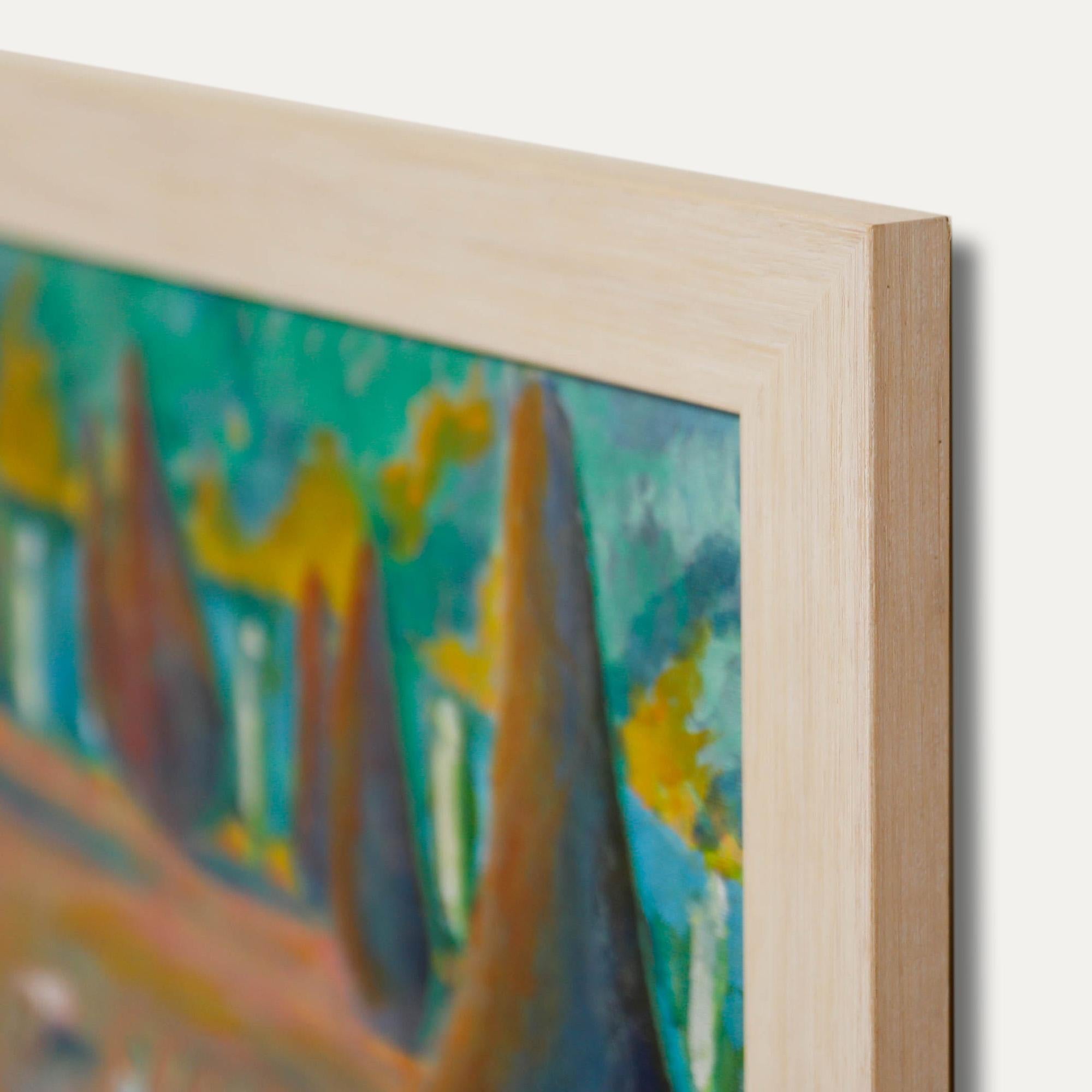 Mary Chugg (1935-2024) - Gerahmtes Contemporary Öl, In Chatsworth im Angebot 1