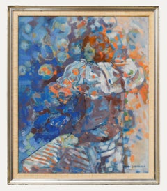 Mary Chugg (1935-2024) - Framed Mid 20th Century Oil, Girl in a Ruff