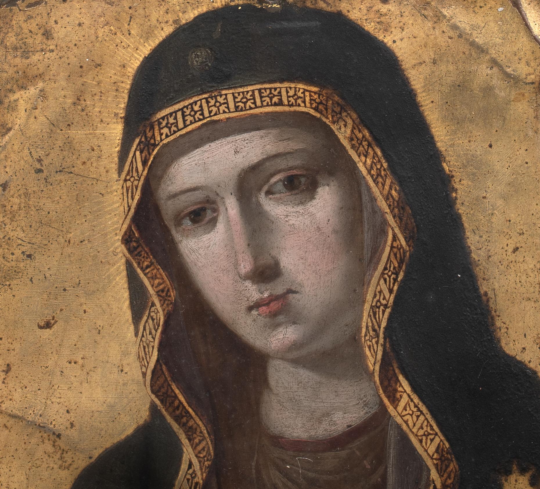 Mater Dolorosa, école italienne des XVIe et XVIIe siècles en vente 6