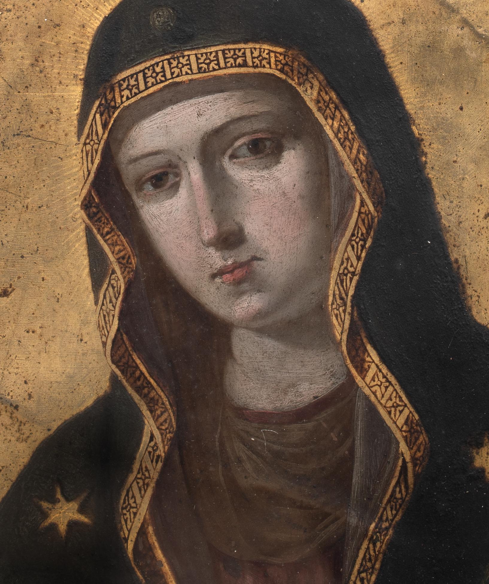 Mater Dolorosa, école italienne des XVIe et XVIIe siècles en vente 3