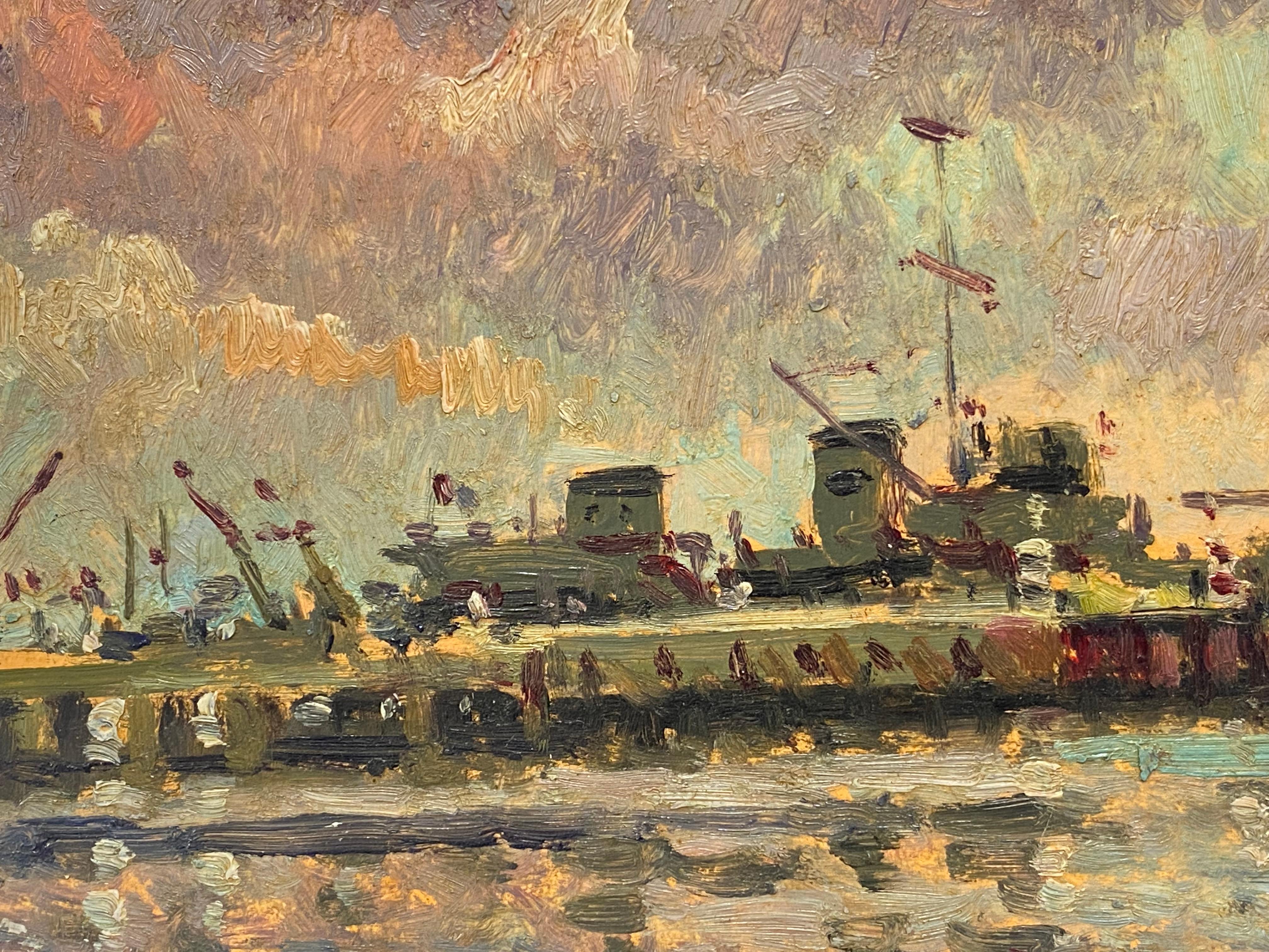 Envío
de Maurice Mazeilie (francés)
pintura al óleo sobre cartulina, sin enmarcar
verso estampado
verso de la inscripción

pintura: 15 x 20 cm

Un delicioso óleo original del artista impresionista francés del siglo XX, Maurice Mazeilie. El cuadro