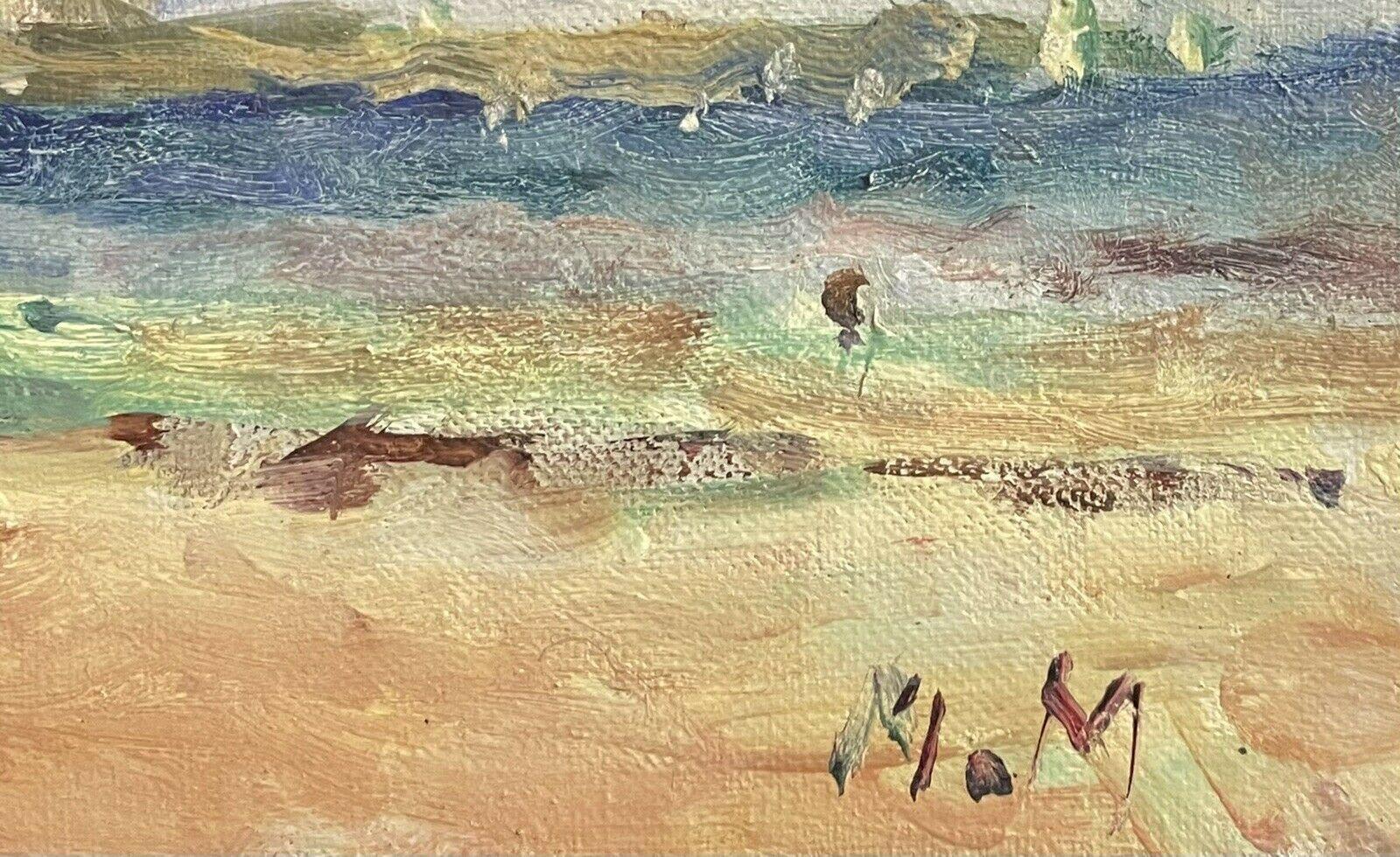 Maurice Mazeilie Impressionniste français, Huile signée, Côte bretonne en vente 3