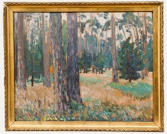 Max Degebrodt (1885-1976) - 1925 Huile, Dans la forêt