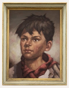Mayer Ölgemälde, Street Urchin, 1968, Öl