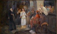 Medieval Court Scene