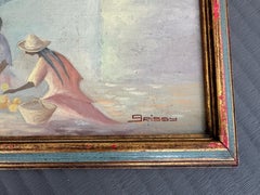 Mexican Market Scene