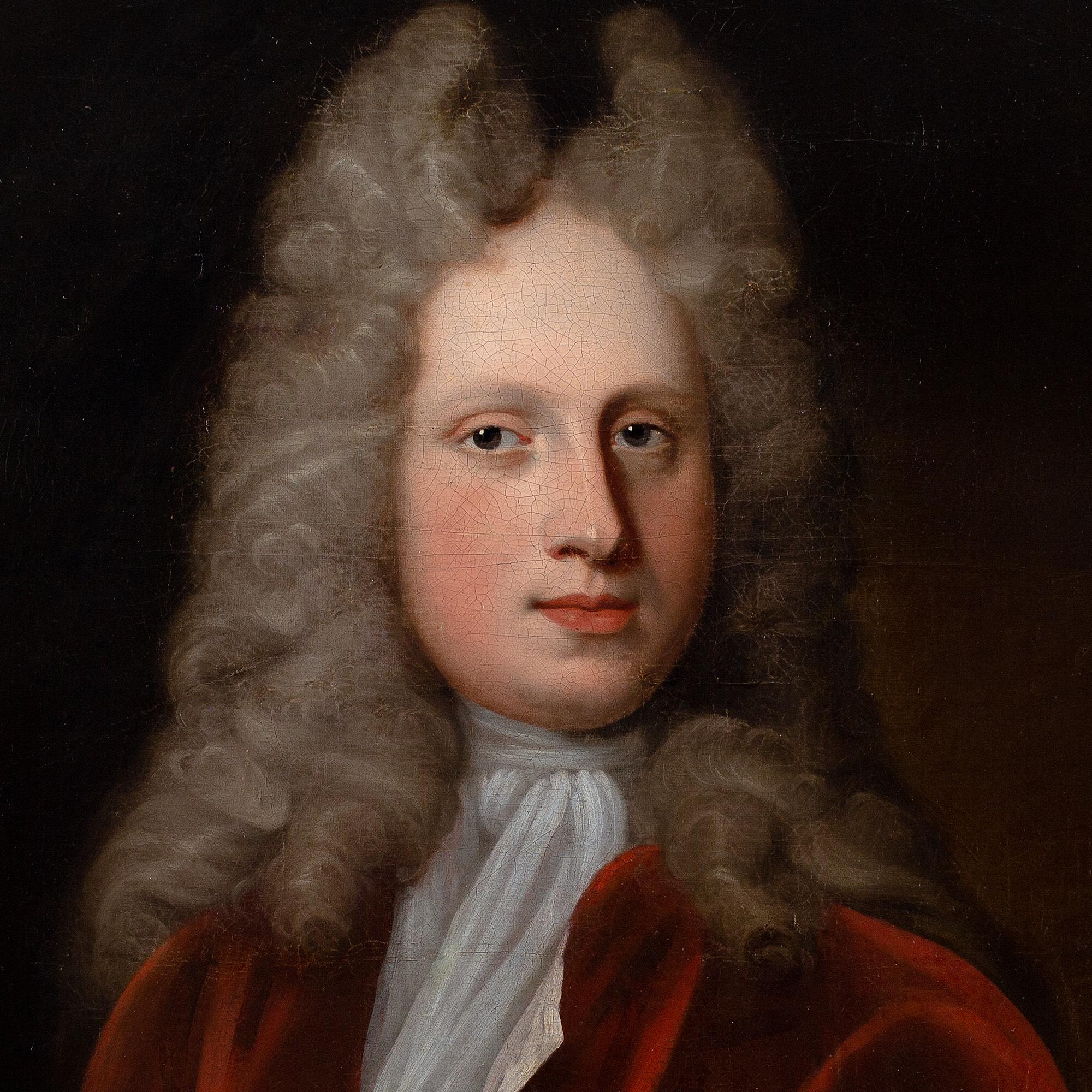 Michael Dahl (Circle), Portrait Of Thomas Stanley For Sale 3
