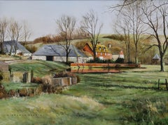 Michael Morris (b.1938) - 20th Century Oil, Dappled Sunlight, Saddlescombe