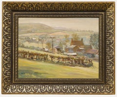 Michelle Saunders (b.1963) - Framed 20th Century Oil, High Summer, Danby