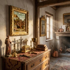 Scuola romagnola della metà del XVI secolo L'adorazione dei Magi, Natività