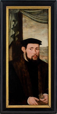 Mid-16th-Century South German School, Portrait Of A Nobleman