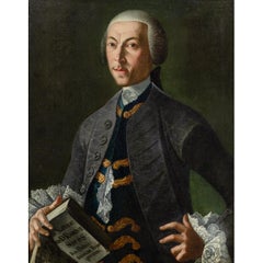 Mid 18th-Century German School, Portrait Of Dr Johann David Wechsler