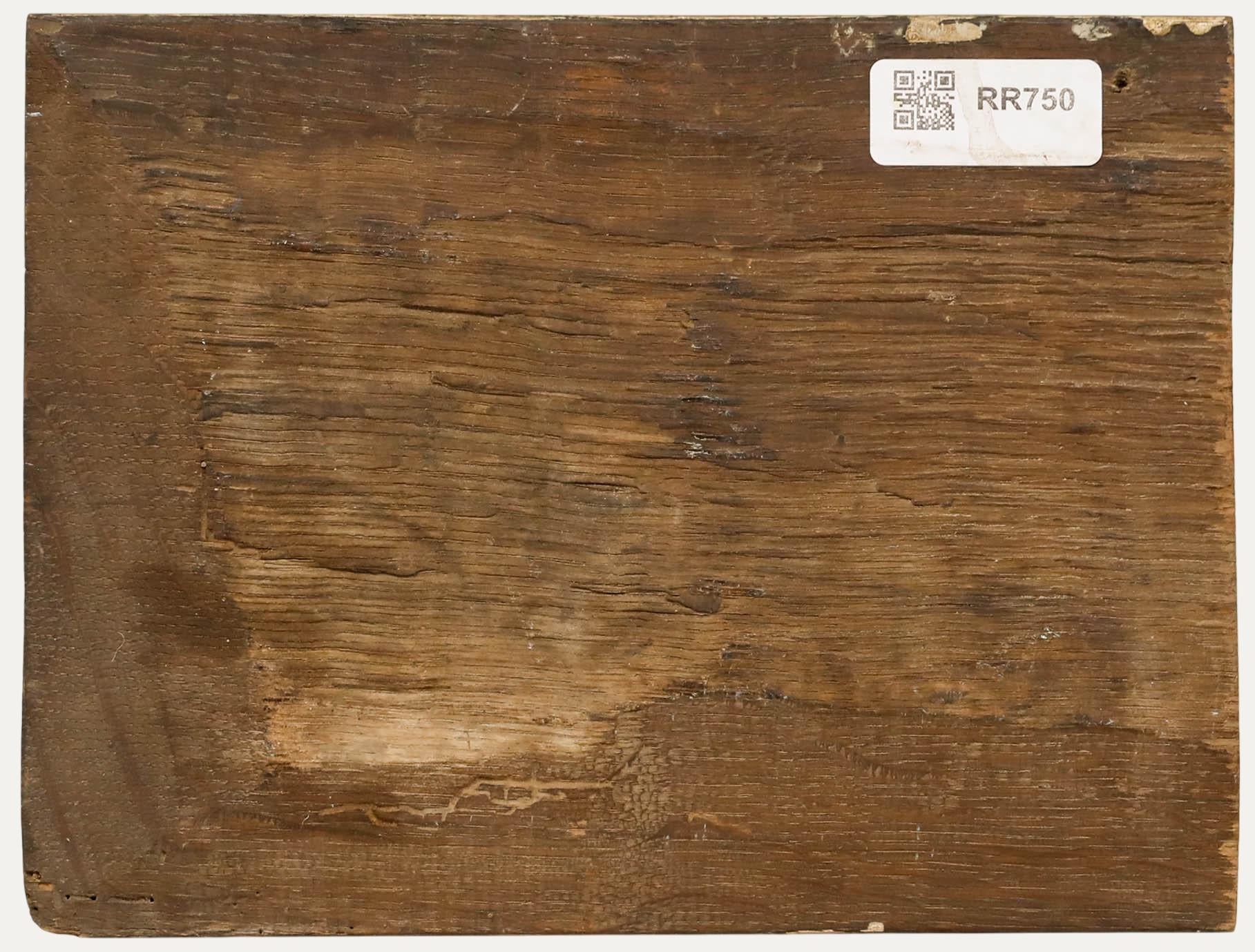 Öl aus der Mitte des 19. Jahrhunderts - Junge und seine Ziege (Schwarz), Figurative Painting, von Unknown