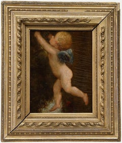 Mid 19th Century Oil - Cherub