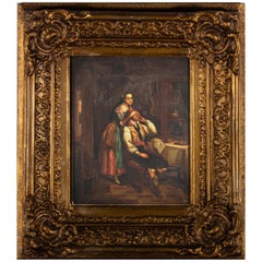 Mid 19th Century Oil - Guess Who