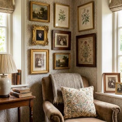 Mid-19th-Century Oil Painting, German School, Portrait Of A Woman