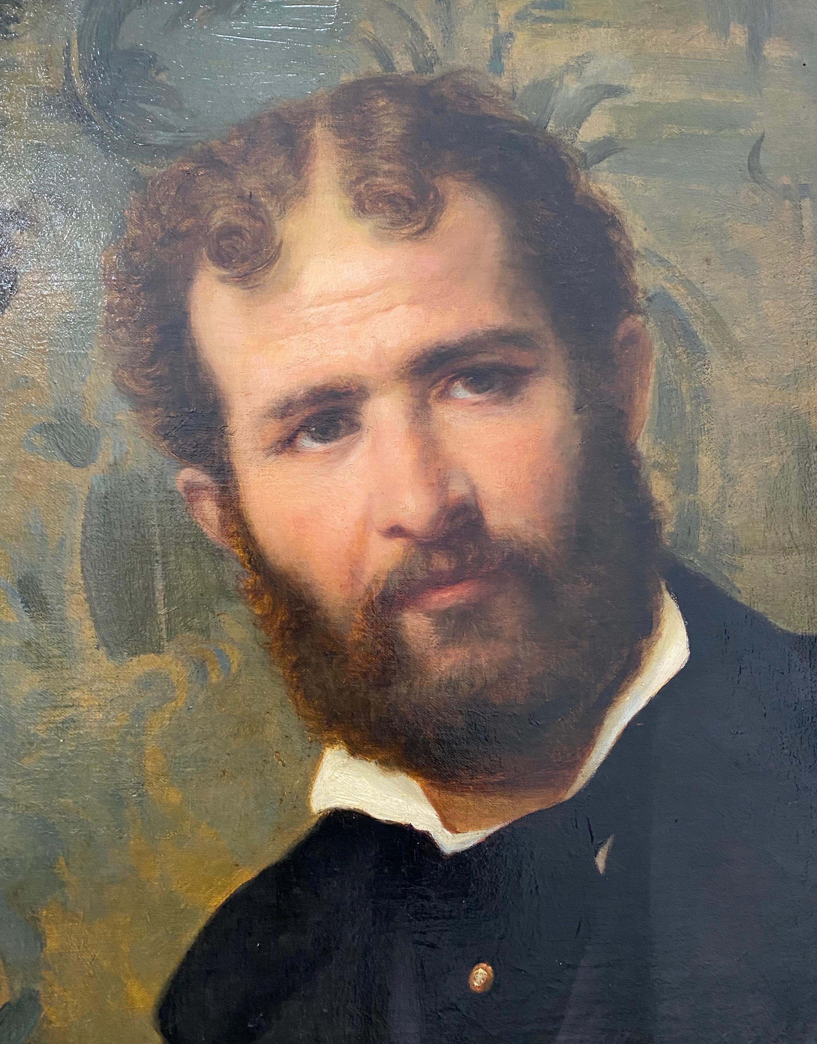 1800s couple portrait