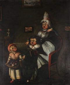 Mid 19th Century Oil - The Eloquent Young Man