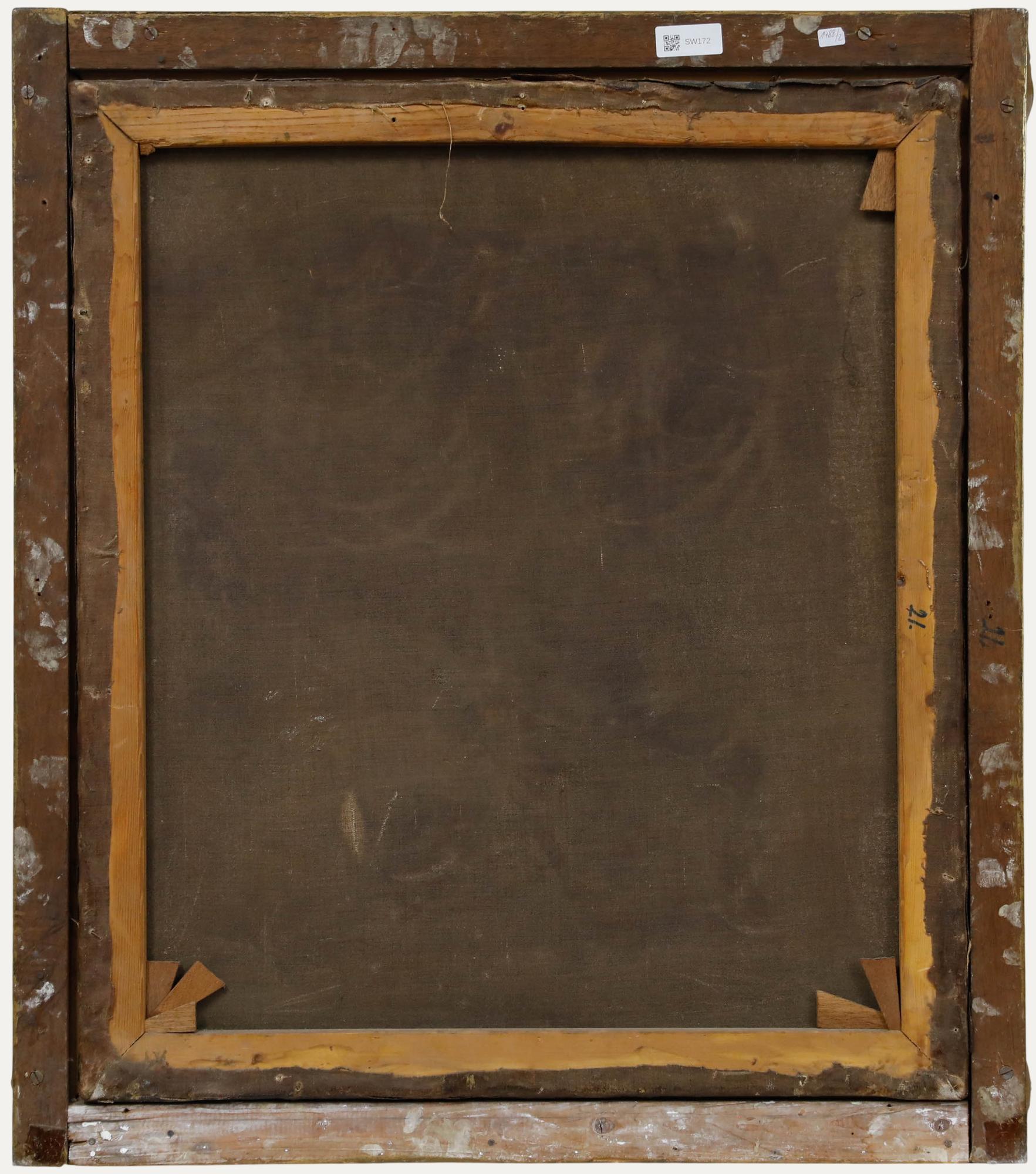 Unknown - Mid 19th Century Oil - The Handsome Young Man For Sale at 1stDibs