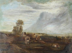 Mid 19th Century Oil - The Hay Makers