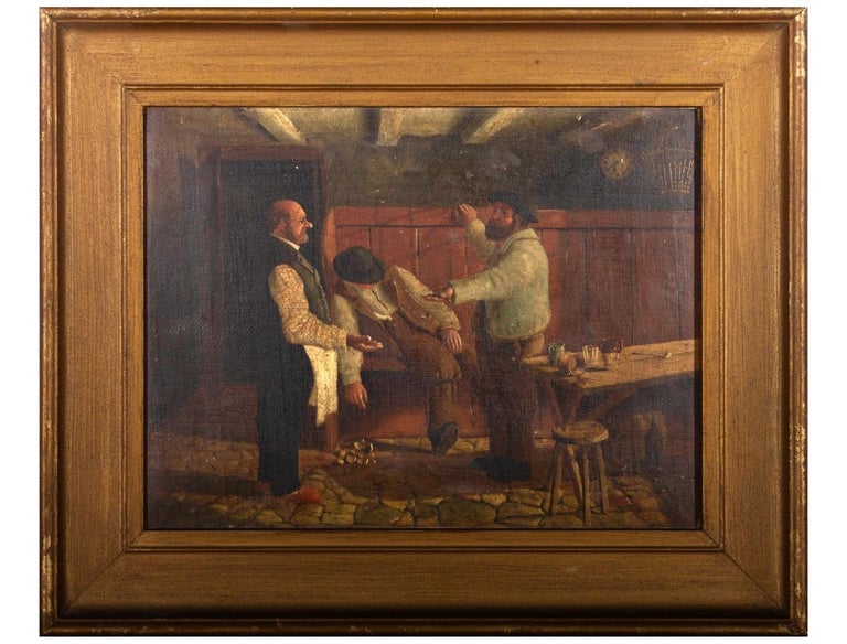 Unknown - Mid 19th Century Oil - The Liability For Sale at 1stDibs
