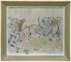 Mid 20th Century Acrylic - Il Palio