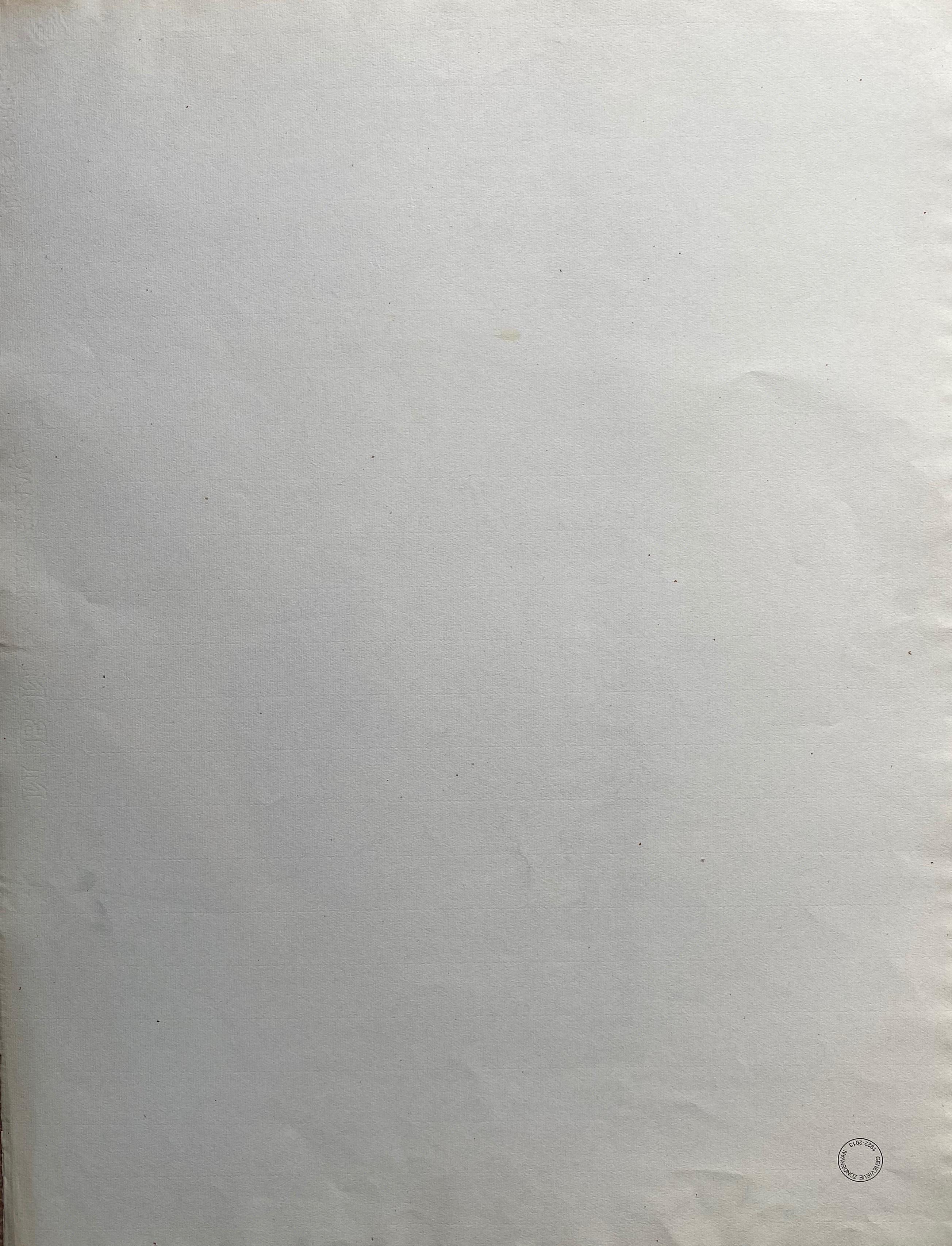 Dessin au fusain français du milieu du 20e siècle, Portrait d'un homme nu debout - Gris Nude Painting par Unknown