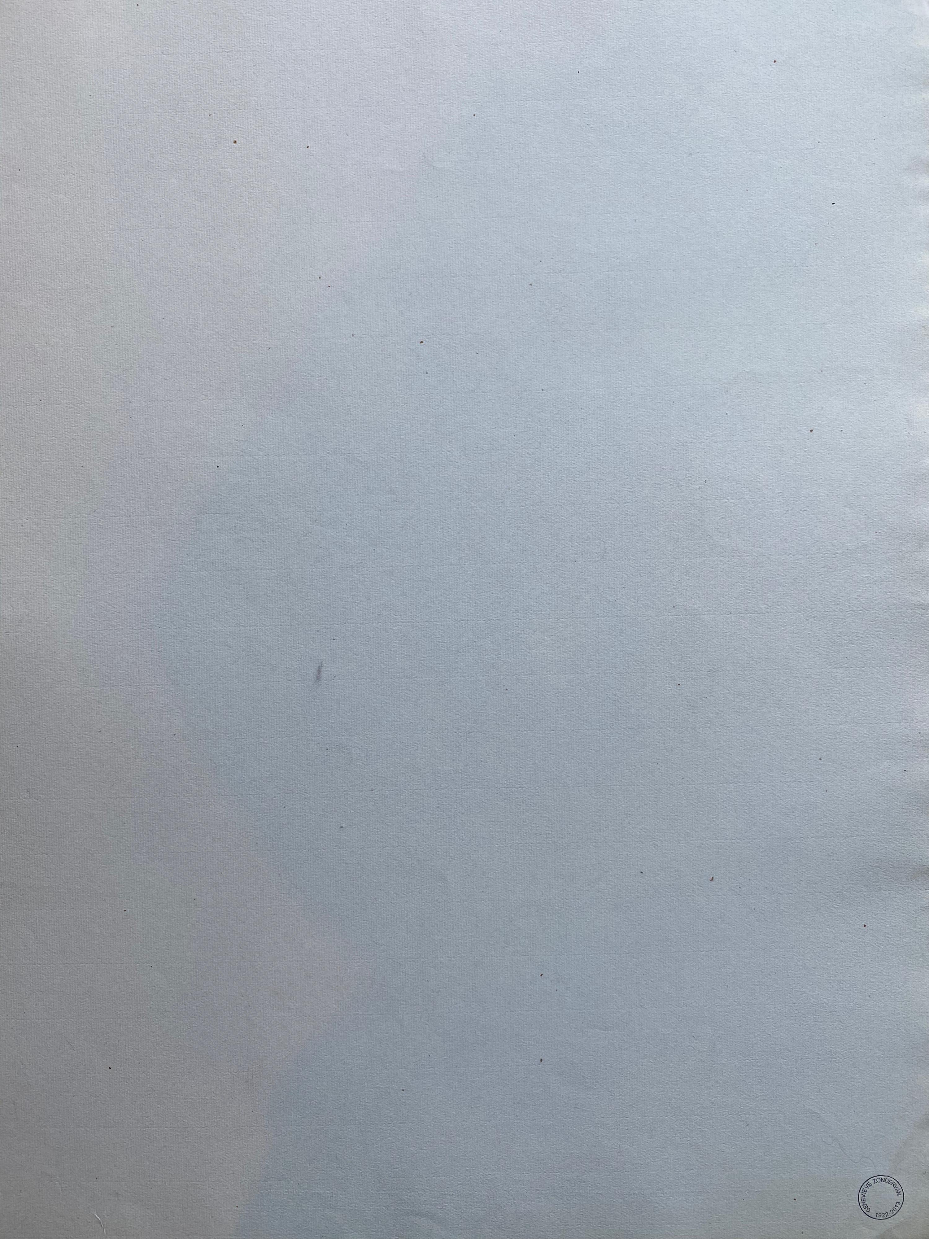 Dessin au fusain français du milieu du 20e siècle, Portrait d'une femme nue debout - Gris Nude Painting par Unknown
