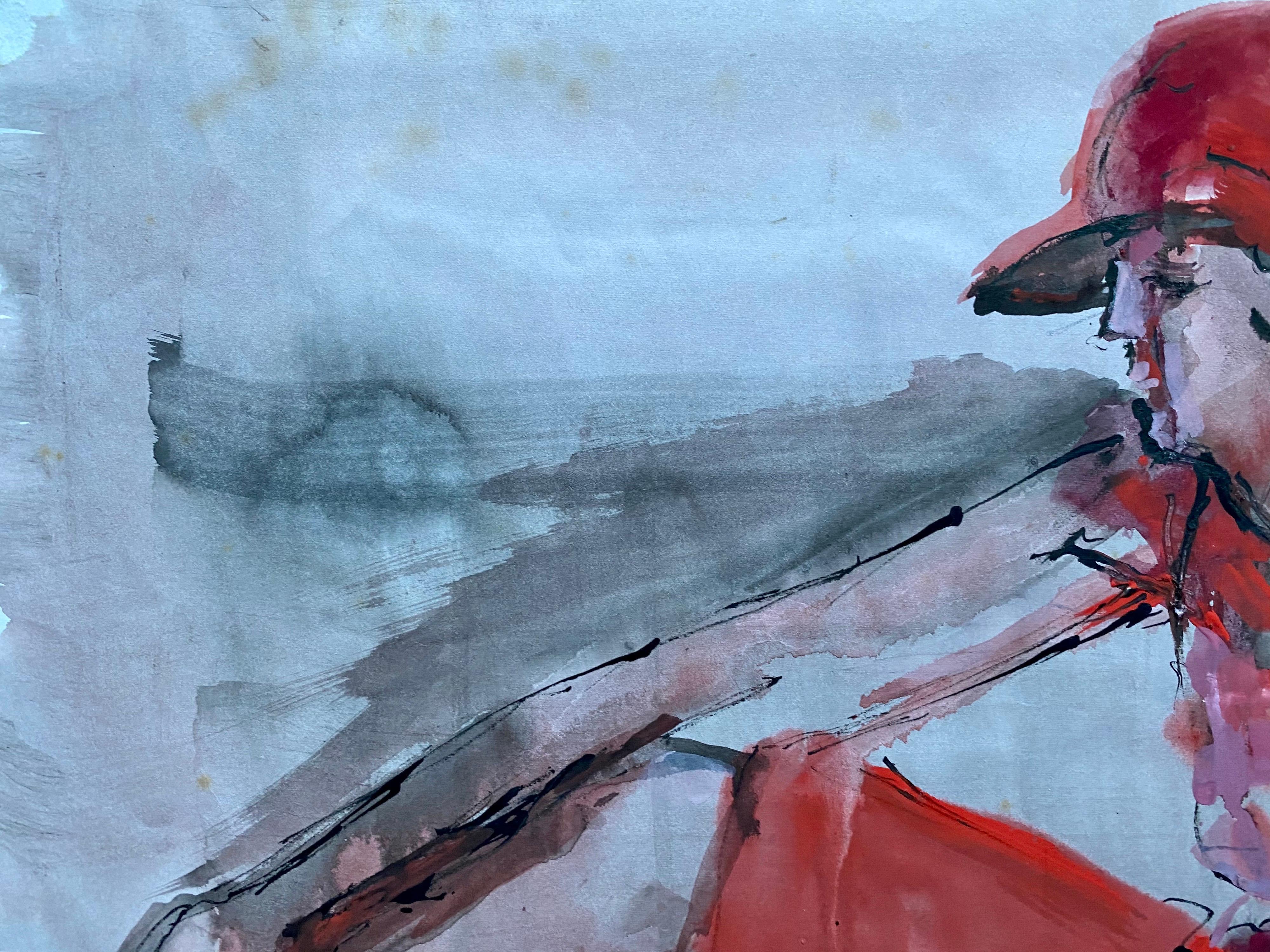 Mid-20th Century, French, Modernist Painting For Sale 1